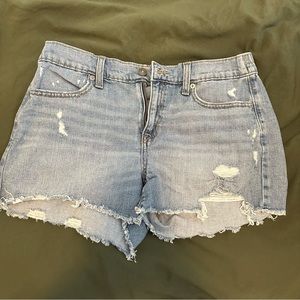 aerie jean shorts